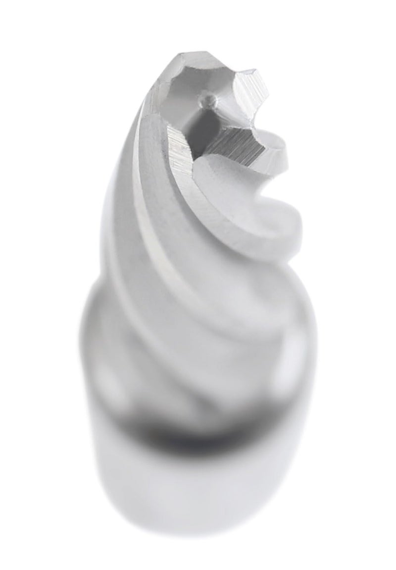 Accusize Industrial Tools High-Speed Steel Spiral Flute Aligning Reamer, 3/8" Cutting Diameter, 3/8" Shank Diameter, 0522-0038 - Image 5